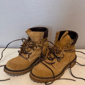 Men's Tan Leather Boots